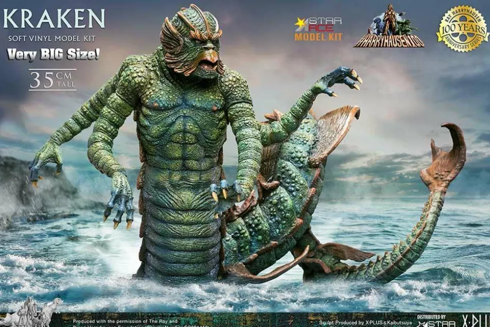 Clash of the Titans (1981) - Kraken 12” Model Kit