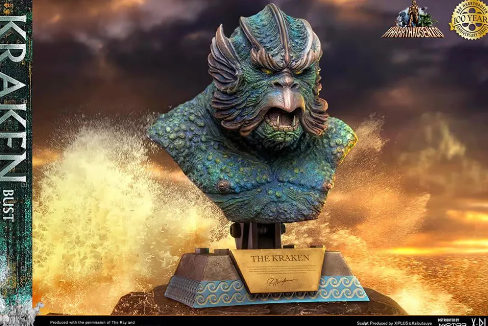 Clash of the Titans (1981) - The Kraken Ray Harryhausen 100th Anniversary Series 15” Bust