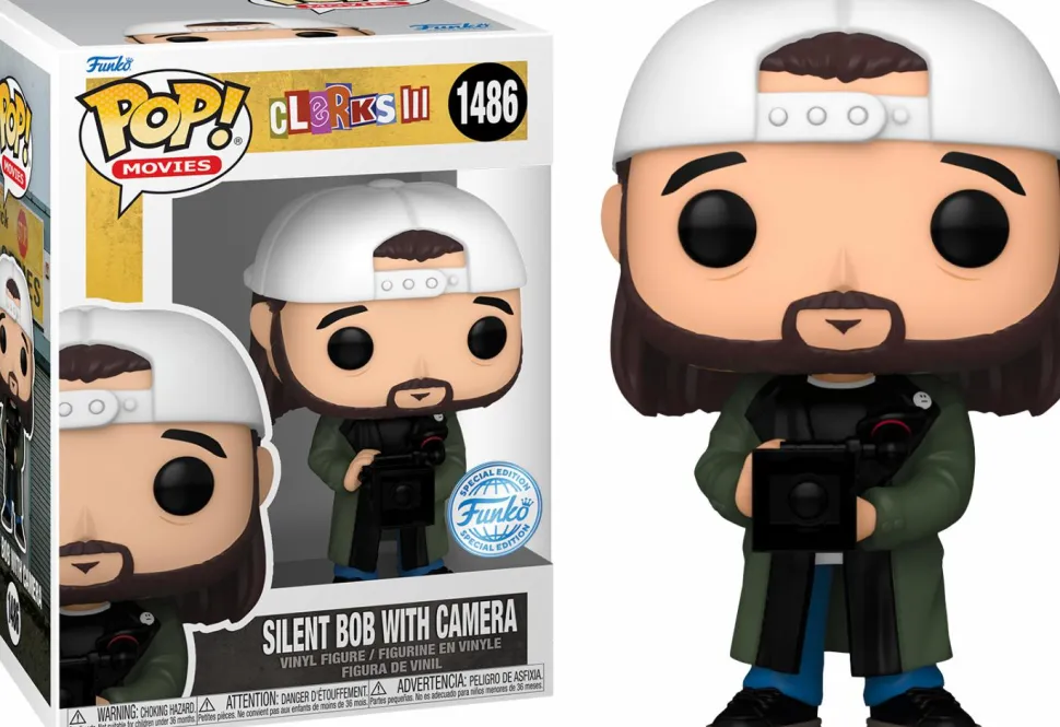 Clerks III - Silent Bob with Camera Pop! Vinyl Figure (Popcultcha Exclusive)
