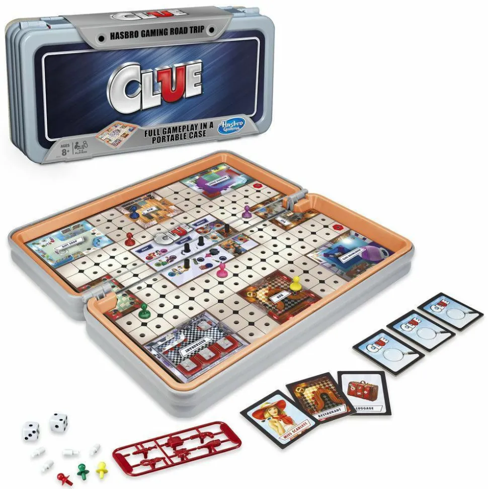 Clue - Road Trip Edition Board Game