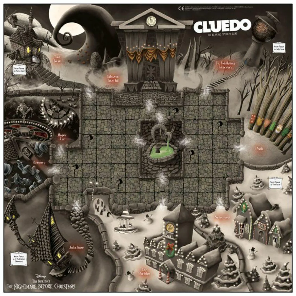 Cluedo - The Nightmare Before Christmas Edition Board Game
