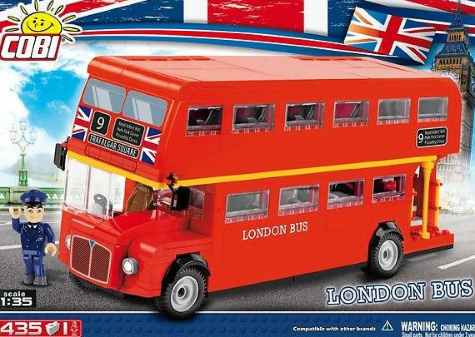 Cobi - Action Town London Bus Construction Set (435 Pieces)