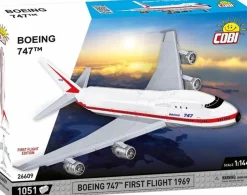 Cobi - Boeing 747 First Flight (1969) 1/144th Scale Building Block Construction Set (1051 Pieces)