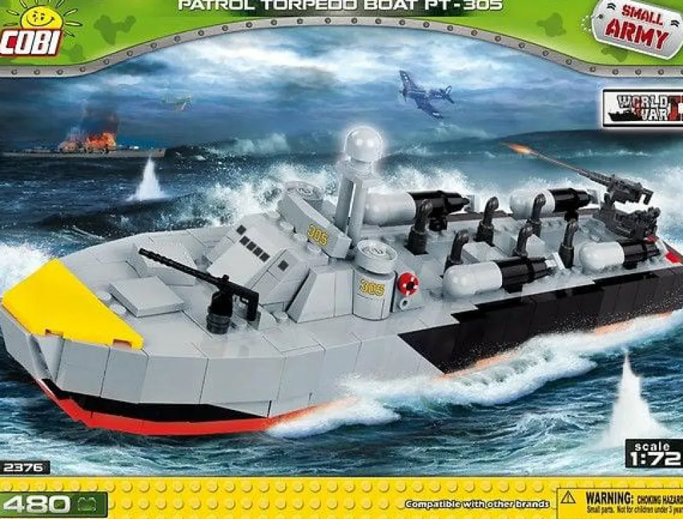 Cobi - Small Army Patrol Torpedo Boat PT-305 Construction Set (480 Pieces)