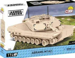 Cobi: Armed Forces - Abrams M1A2 Tank Building Block Construction Set (174 Pieces)