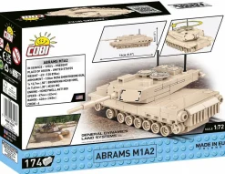Cobi: Armed Forces - Abrams M1A2 Tank Building Block Construction Set (174 Pieces)