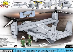 Cobi: Armed Forces - Bell Boeing V-22 Osprey Helicopter 1/48th Scale Building Block Construction Set (1090 Pieces)