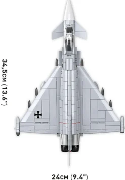 Cobi: Armed Forces - Eurofighter Fighter Jet 1/48th Scale Building Block Construction Set (644 Pieces)