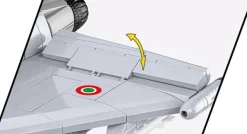 Cobi: Armed Forces - Eurofighter F2000 Typhoon Fighter Jet 1/48th Scale Building Block Construction Set (642 Pieces)