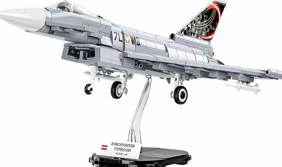 Cobi: Armed Forces - Eurofighter Typhoon Fighter Jet 1/48th Scale Building Block Construction Set (578 Pieces)