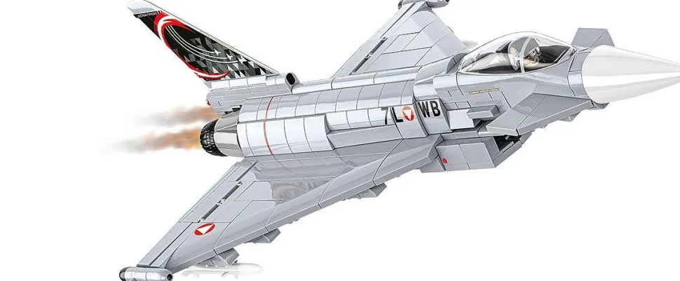 Cobi: Armed Forces - Eurofighter Typhoon Fighter Jet 1/48th Scale Building Block Construction Set (578 Pieces)