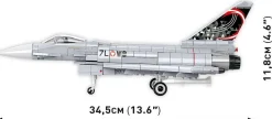 Cobi: Armed Forces - Eurofighter Typhoon Fighter Jet 1/48th Scale Building Block Construction Set (578 Pieces)