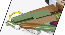 Cobi: Armed Forces - Eurofighter Typhoon FGR4 1/48th Scale Building Block Construction Set (577 Pieces)