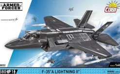 Cobi: Armed Forces - F-35A Lightning II Fighter Jet 1/48th Scale Building Block Construction Set (580 Pieces)