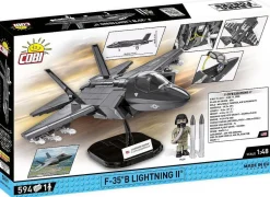 Cobi: Armed Forces - F-35B Lightning II (USAF) 1/48th Scale Building Block Construction Set (594 Pieces)
