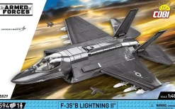 Cobi: Armed Forces - F-35B Lightning II (USAF) 1/48th Scale Building Block Construction Set (594 Pieces)