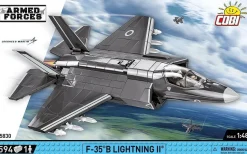 Cobi: Armed Forces - F-35B Lightning II Fighter Jet 1/48th Scale Building Block Construction Set (594 Pieces)