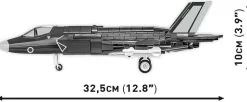 Cobi: Armed Forces - F-35B Lightning II Fighter Jet 1/48th Scale Building Block Construction Set (594 Pieces)