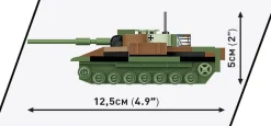Cobi: Armed Forces - Leopard I Tank 1/72 Scale Building Block Construction Set (147 Pieces)