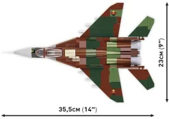 Cobi: Armed Forces - MiG-29 (East Germany) Fulcrum Fighter Jet Building Block Construction Set (545 Pieces)