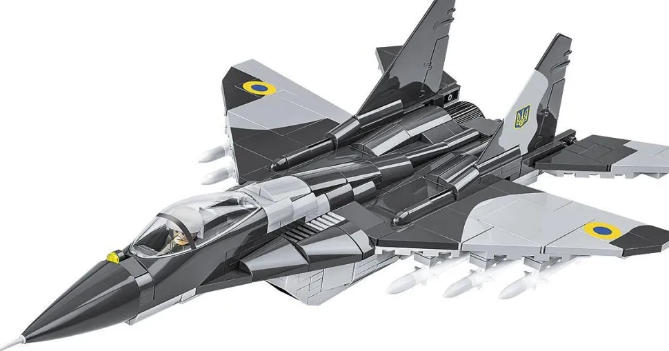 Cobi: Armed Forces - MiG-29 (Ukraine/Poland) Fighter Jet 2-In-1 1/48th Scale Building Block Construction Set (550 Pieces)