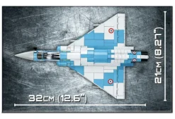 Cobi: Armed Forces - Mirage 2000-5 Fighter Jet 1/48th Scale Construction Set (400 Pieces)
