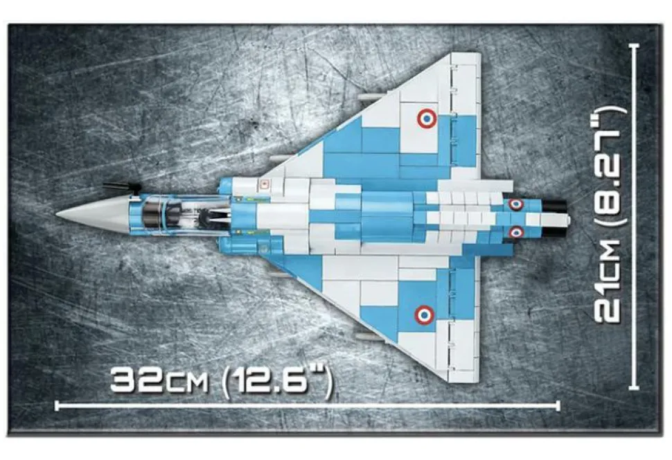 Cobi: Armed Forces - Mirage 2000-5 Fighter Jet 1/48th Scale Construction Set (400 Pieces)