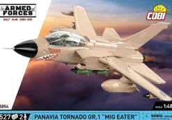 Cobi: Armed Forces - Panavia Tornado GR.1 MiG Eater Fighter Jet 1/48th Scale Building Block Construction Set (527 Pieces)
