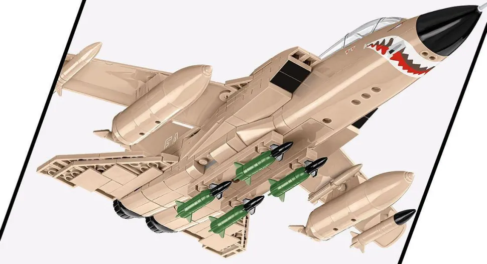 Cobi: Armed Forces - Panavia Tornado GR.1 MiG Eater Fighter Jet 1/48th Scale Building Block Construction Set (527 Pieces)