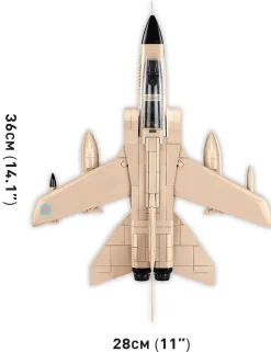 Cobi: Armed Forces - Panavia Tornado GR.1 MiG Eater Fighter Jet 1/48th Scale Building Block Construction Set (527 Pieces)