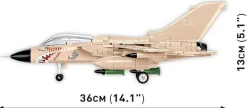 Cobi: Armed Forces - Panavia Tornado GR.1 MiG Eater Fighter Jet 1/48th Scale Building Block Construction Set (527 Pieces)