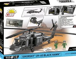 Cobi: Armed Forces - Sikorsky UH-60 Black Construction Set (410 pieces)