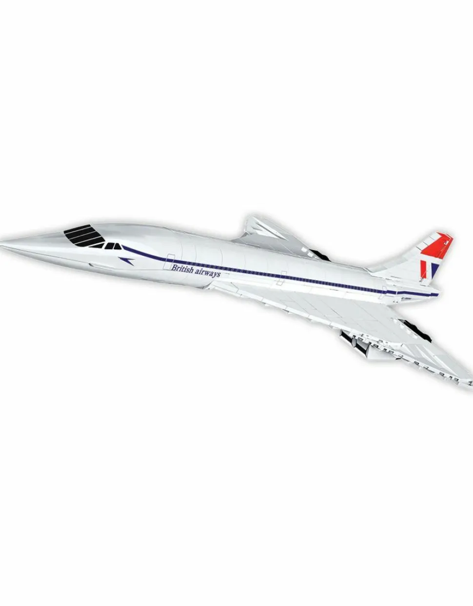 Cobi: Historical Collection - Concorde G-BBDG Passenger Jet 1/95th Scale Construction Set (455 Pieces)