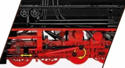 Cobi: Trains - DR BR 52 Steam Locomotive TY2 2-in-1 Historical Collection 1/35th Scale Building Block Construction Set (1723 Pieces)