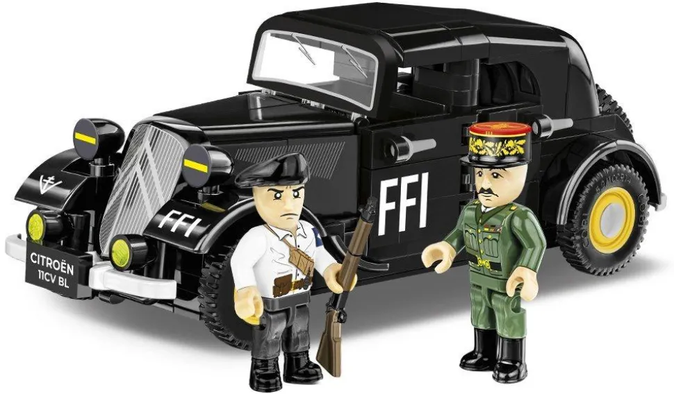 Cobi: World War II - 1938 Citroen Traction 11C 1/35th Scale Construction Set (685 pieces)