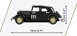 Cobi: World War II - 1938 Citroen Traction 11C Construction Set (236 pieces)