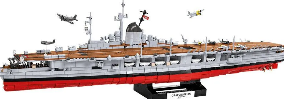 Cobi: World War II - Aircraft Carrier Graf Zeppelin Construction Set (3136 pieces)