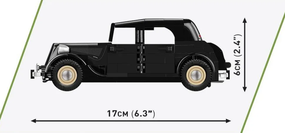 Cobi: World War II - Citroen 15CV Six D Construction Set (262 pieces)