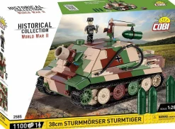 Cobi: World War II - 38cm Sturmmorser Sturmtiger Tank Historical Collection 1/28th Scale Building Block Construction Set (1100 Pieces)