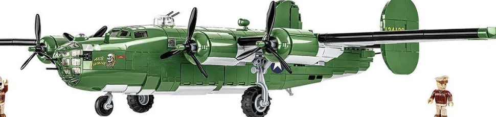 Cobi: World War II - Consolidated B-24D Liberator Heavy Bomber Plane Historical Collection 1/48th Scale Building Block Construction Set (1445 Pieces)