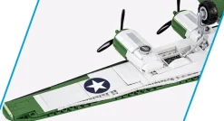 Cobi: World War II - Consolidated B-24D Liberator Heavy Bomber Plane Historical Collection 1/48th Scale Building Block Construction Set (1445 Pieces)