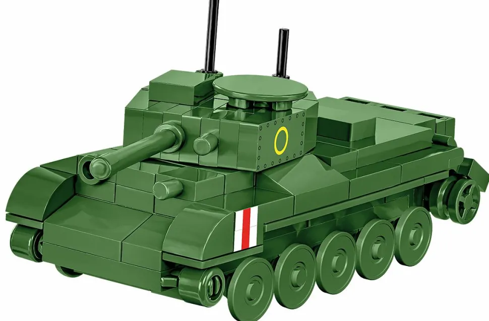 Cobi: World War II - Cromwell Mk.IV Tank Historical Collection 1/72 Scale Building Block Construction Set (110 Pieces)