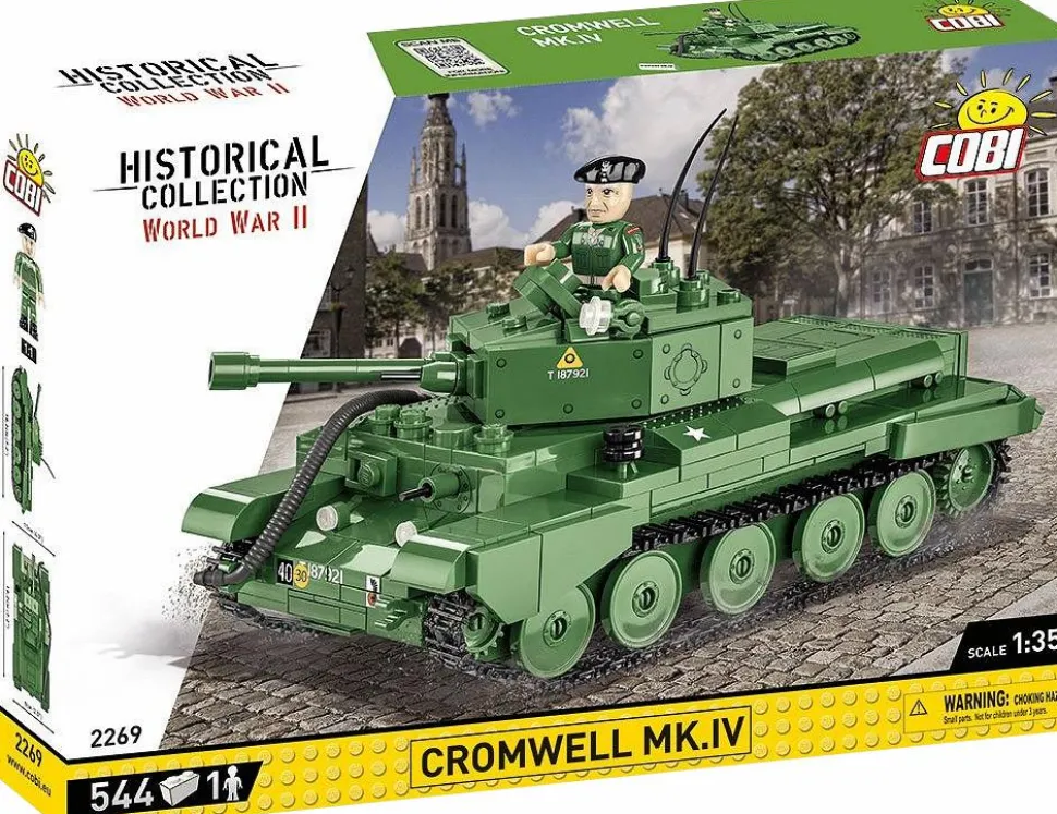 Cobi: World War II - Cromwell MK.IV Tank Historical Collection 1/35th Scale Building Block Construction Set (544 Pieces)