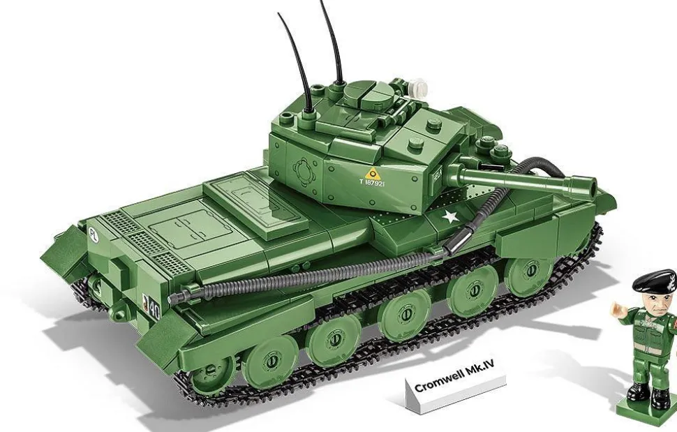 Cobi: World War II - Cromwell MK.IV Tank Historical Collection 1/35th Scale Building Block Construction Set (544 Pieces)