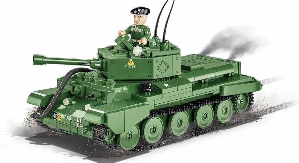 Cobi: World War II - Cromwell MK.IV Tank Historical Collection 1/35th Scale Building Block Construction Set (544 Pieces)