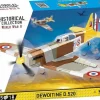 Cobi: World War II - Dewoitine D.520 Fighter Plane Historical Collection 1/32 Scale Building Block Construction Set (335 Pieces)