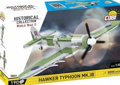 Cobi: World War II - Hawker Typhoon MK.IB Fighter Plane Historical Collection 1/48th Scale Building Block Construction Set (190 Pieces)