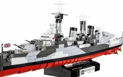 Cobi: World War II - HMS Belfast Light Cruiser Historical Collection 1/300th Scale Building Block Construction Set (1517 Pieces)