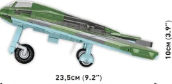 Cobi: World War II - Horten HO 229 Fighter Bomber Plane Historical Collection 1/32 Scale Building Block Construction Set (953 Pieces)