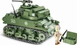Cobi: World War II - Howitzer Motor Carriage H.M.C M8 Scott Tank Historical Collection 1/35th Scale Building Block Construction Set (525 Pieces)